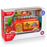 Bus Musical con Xilófono y Encaje de Formas