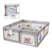 Corral Grande Centro de Actividades para Bebés y Niños Diseño Oso Astronauta