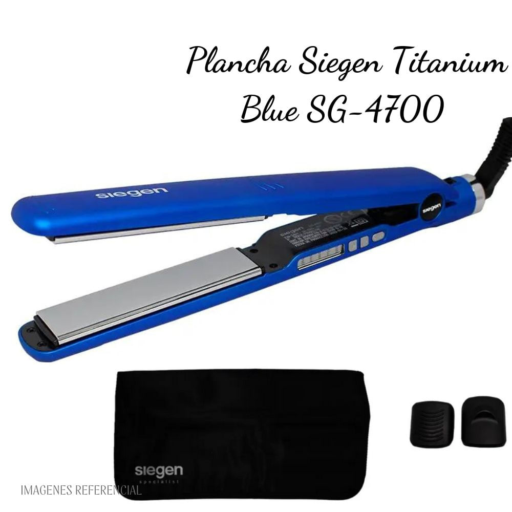 Plancha Alisadora Siegen Titanium Placas Flotantes SG4700