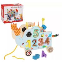 Elefante de Encaje Didáctico Sensorial Montessori