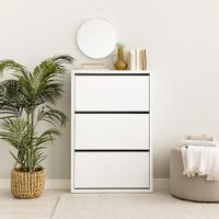 Zapatera Moderna Classy Blanco R&R MUEBLES