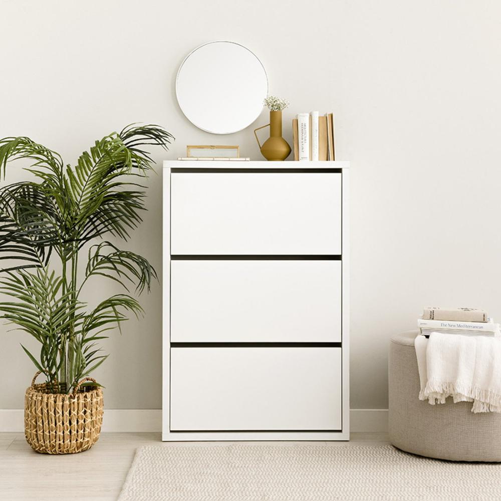 Zapatera Moderna Classy Blanco R&R MUEBLES