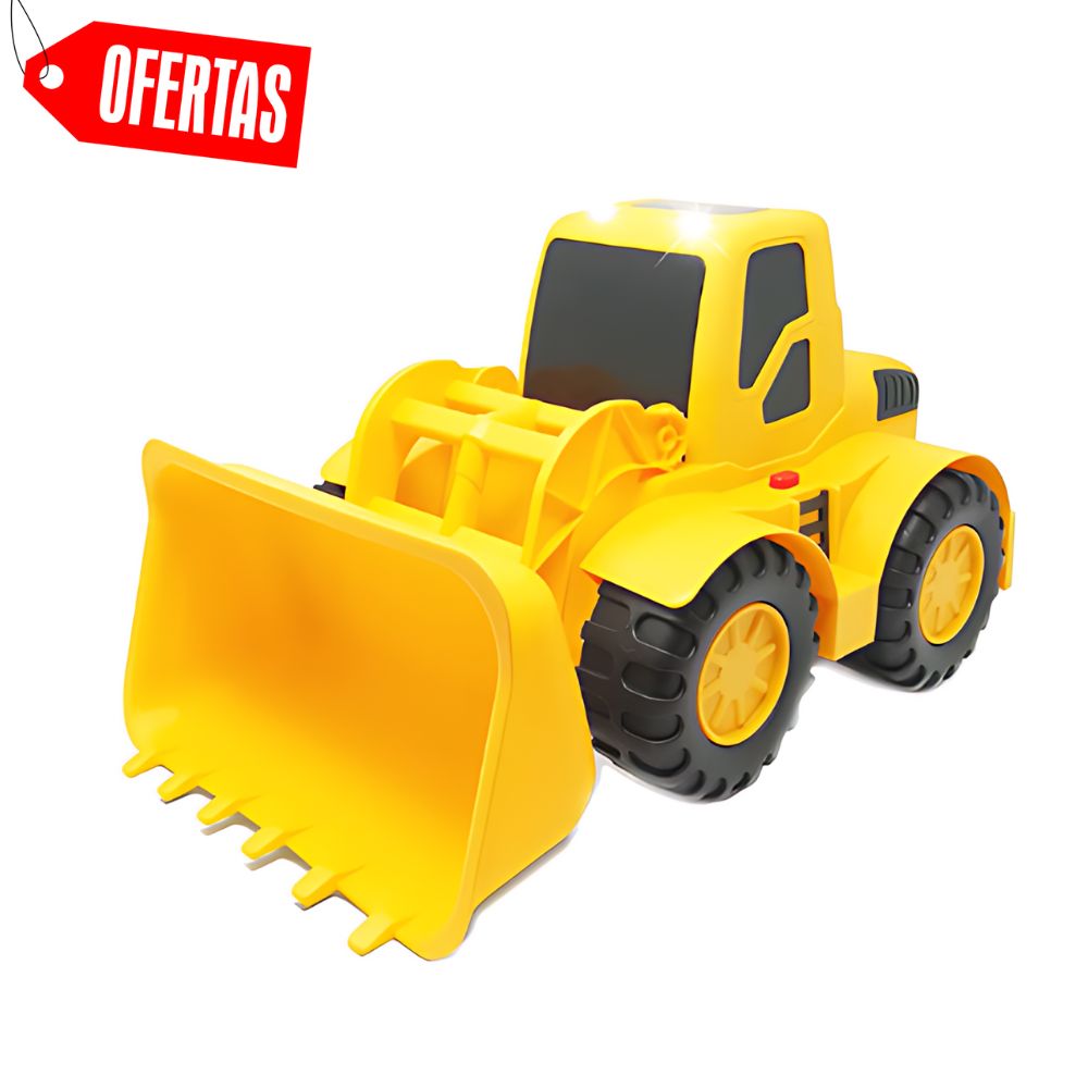 Juguete de Construccion Excavadora Color Amarillo Juguete de Construccion Excavadora Color Amarillo