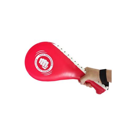 Par de manopla rojo de Taekwondo
