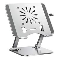 Mesa para Laptop Con Cooler HX-ZJ24 Color Plata