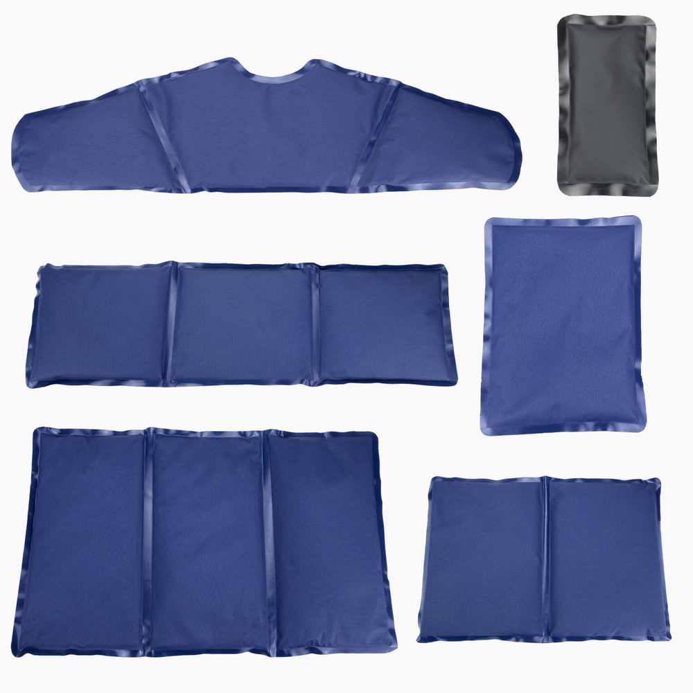 Compresa de Gel 6 PZS Modelo Azul Marino