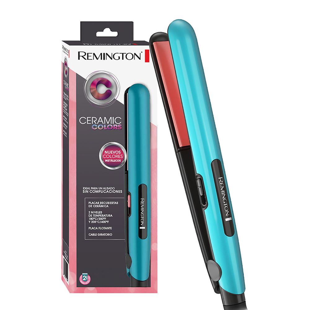 Alisadora de cabello Remington Ceramic colors S1520