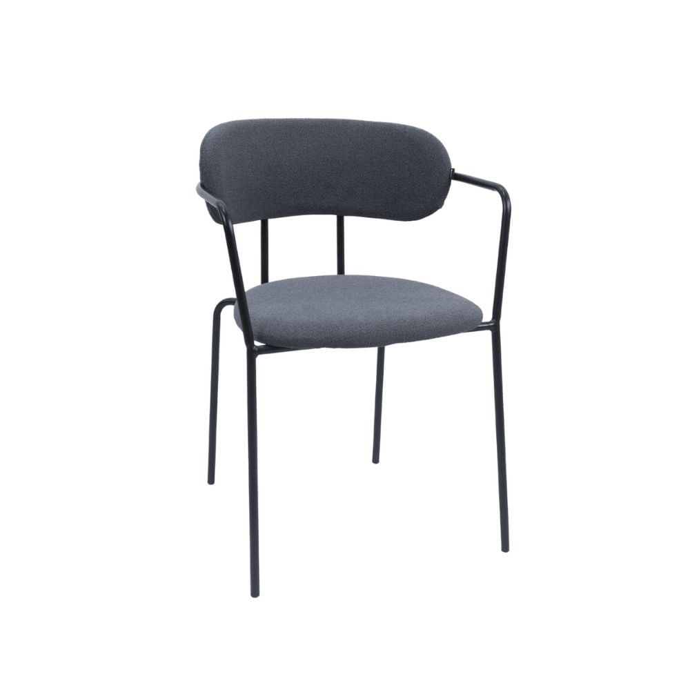 Silla de Comedor Soho Gris Oscuro