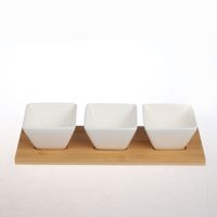 Set X3 Pocillos Cuadrado