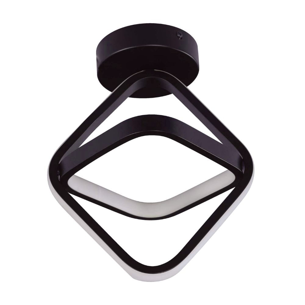 Lámpara Colgante LED Ikelite Rombos 18W 3CCT Negro Lámpara Colgante LED Ikelite Rombos 18W 3CCT Negro