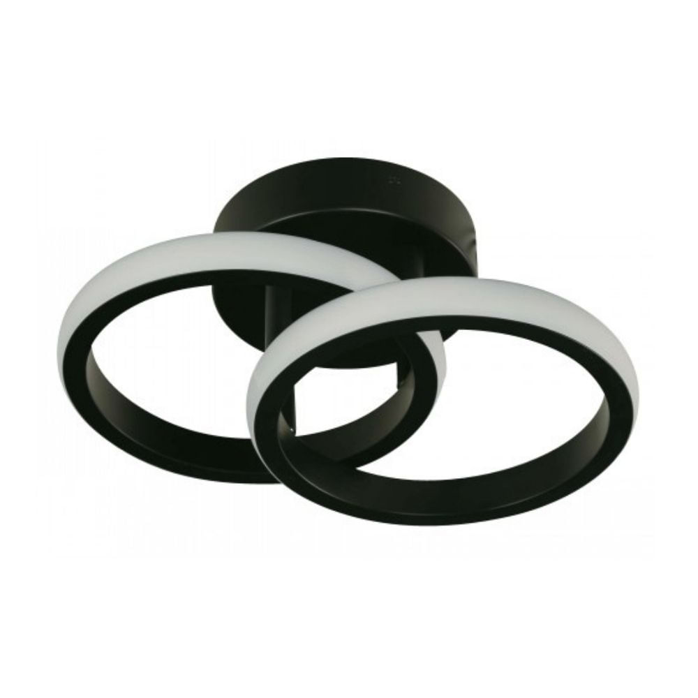 Lámpara Colgante LED Aros 18W 3CCT Negro de Ikelite Lámpara Colgante LED Aros 18W 3CCT Negro de Ikelite