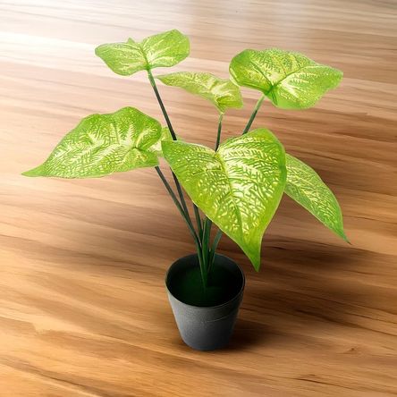 Planta Artificial con Maceta Cemento 31cm Otoño Orange Planta Artificial con Maceta Cemento 31cm Otoño Orange