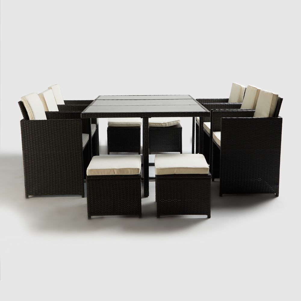 Juego de Comedor Nang 6 Sillas y 4 Bancos