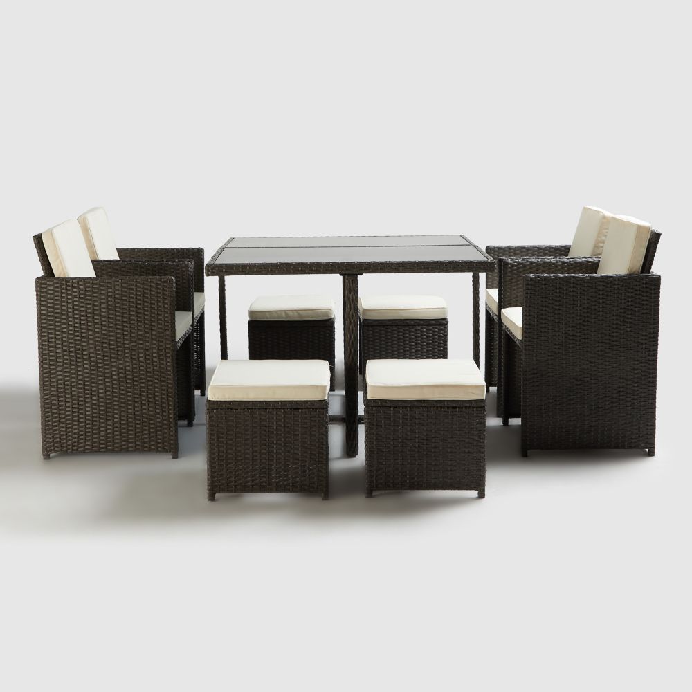 Juego de Comedor Nang 4 Sillas y 4 Bancos