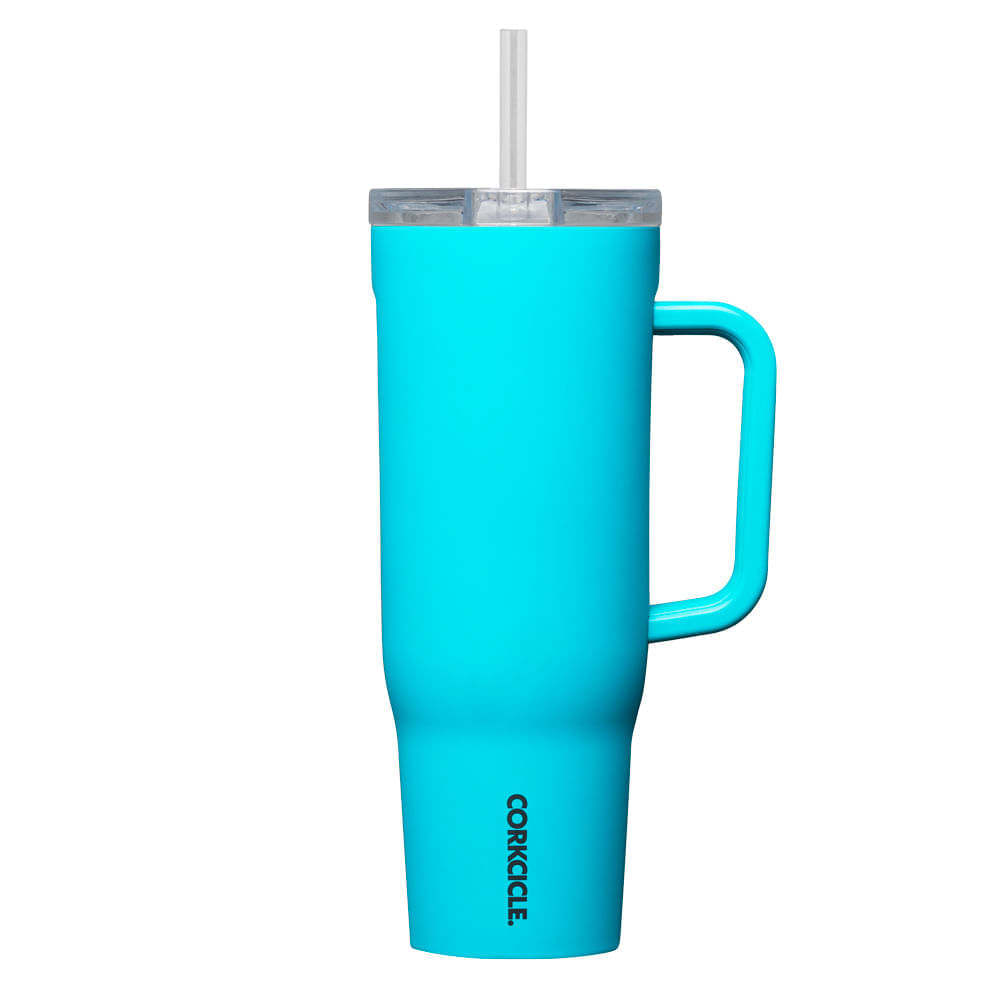 Vaso Corkcicle Acero Inoxidable Cruiser 40 Oz Capri Turquesa