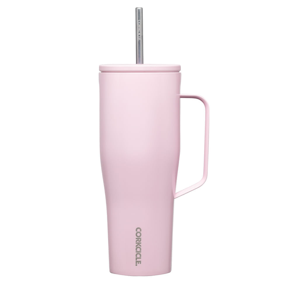 Vaso Corkcicle Acero Inoxidable Coldxl 30 Oz Ppuff Rosado