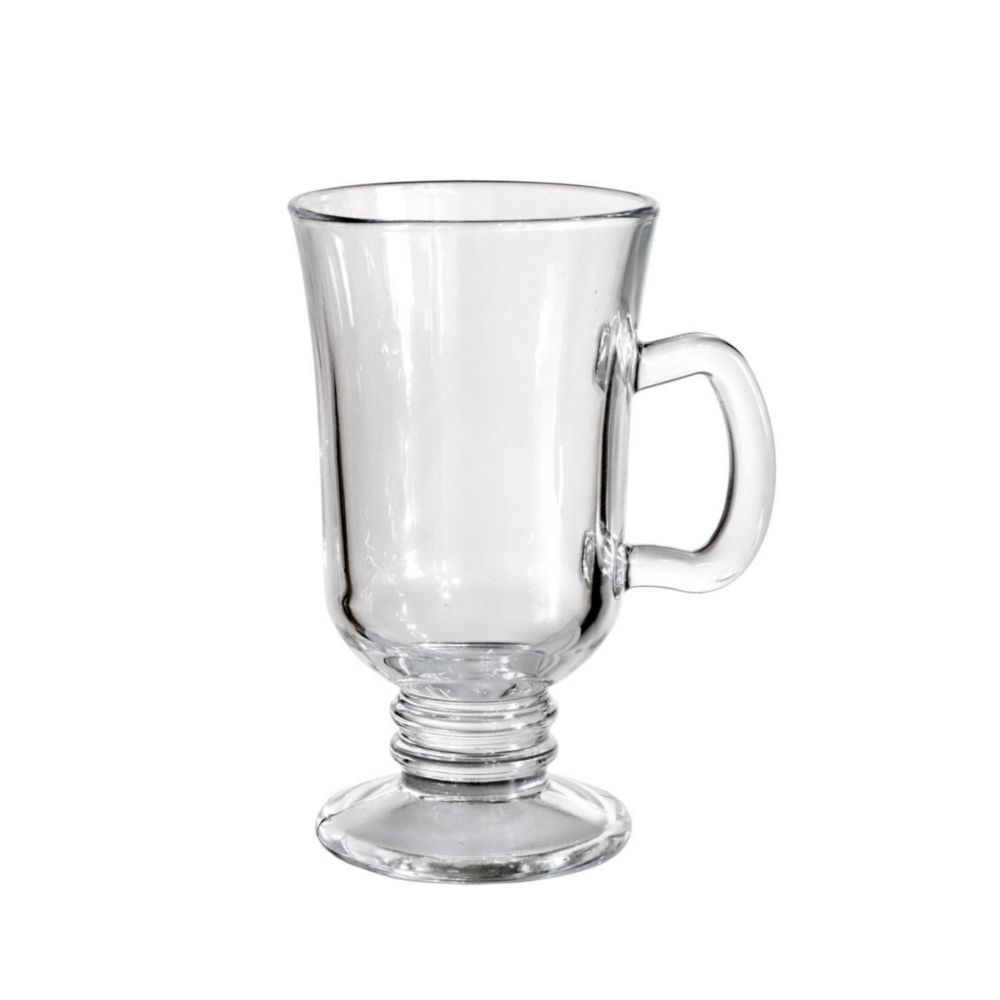 Set X4 Tazas Café Vidrio Ddp