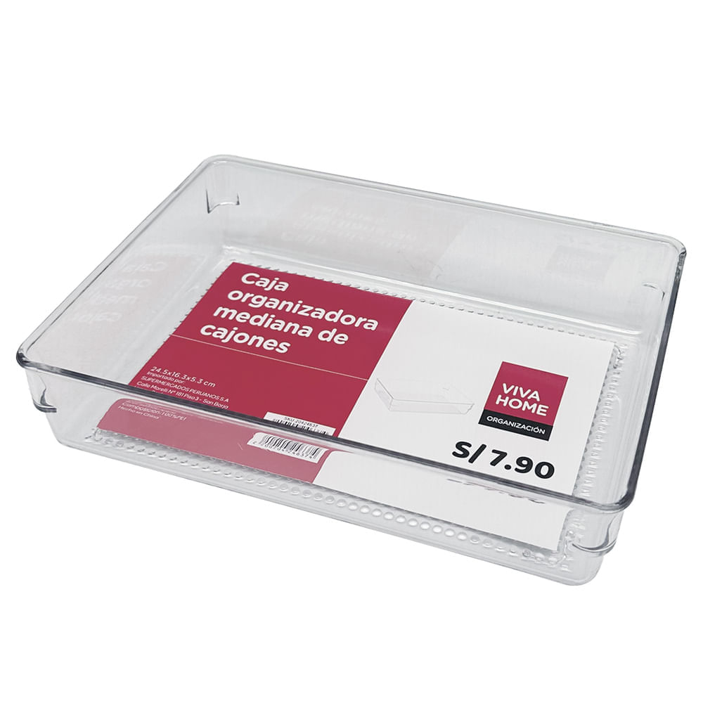 Caja Organizadora VIVA HOME Mediana De Cajones