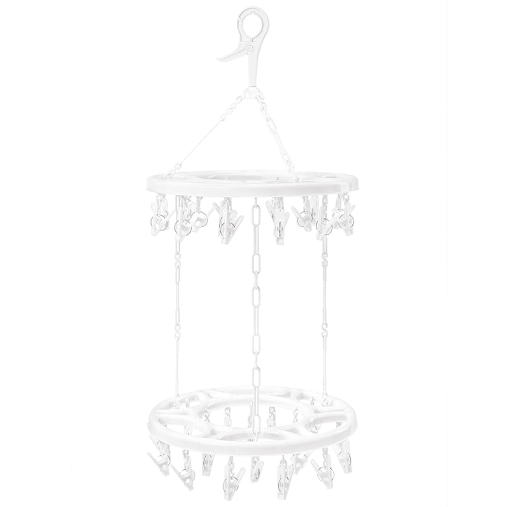 Colgador de Ropa REYPLAST Redondo 2 Niveles C/36 Ganchos