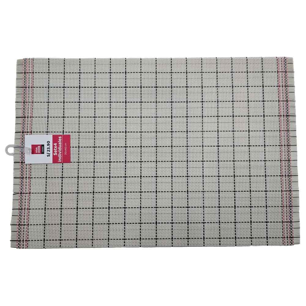 Set de Individuales VIVA HOME Dis6 4un (Modelo Aleatorio)