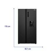  Refrigeradora Oster 587lt no frost OSPSBSS2002EBDI