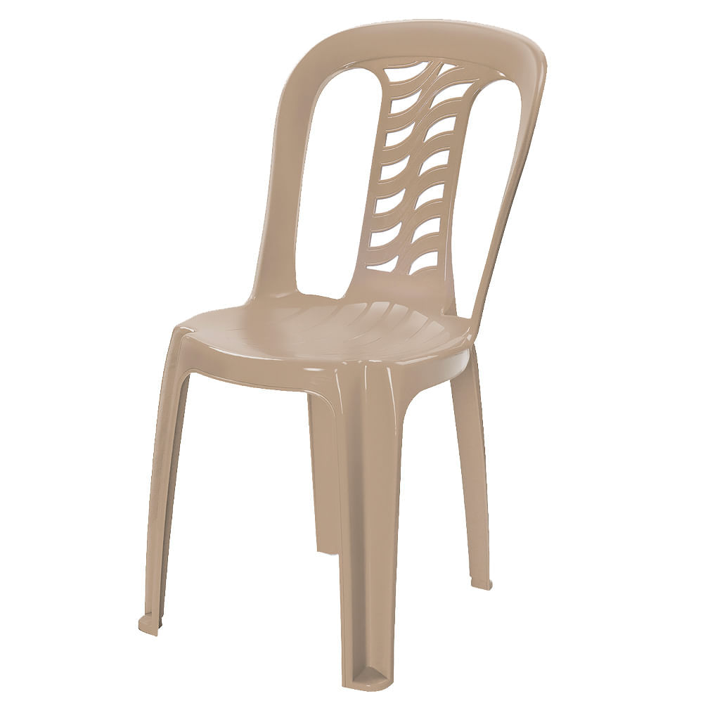 Silla POLINPLAST Sidney Taupe Oi 2025