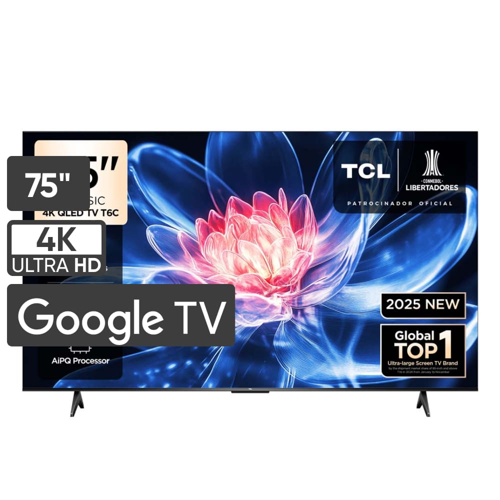 Televisor TCL QLED 75"" UHD 4K Smart TV 75T6C