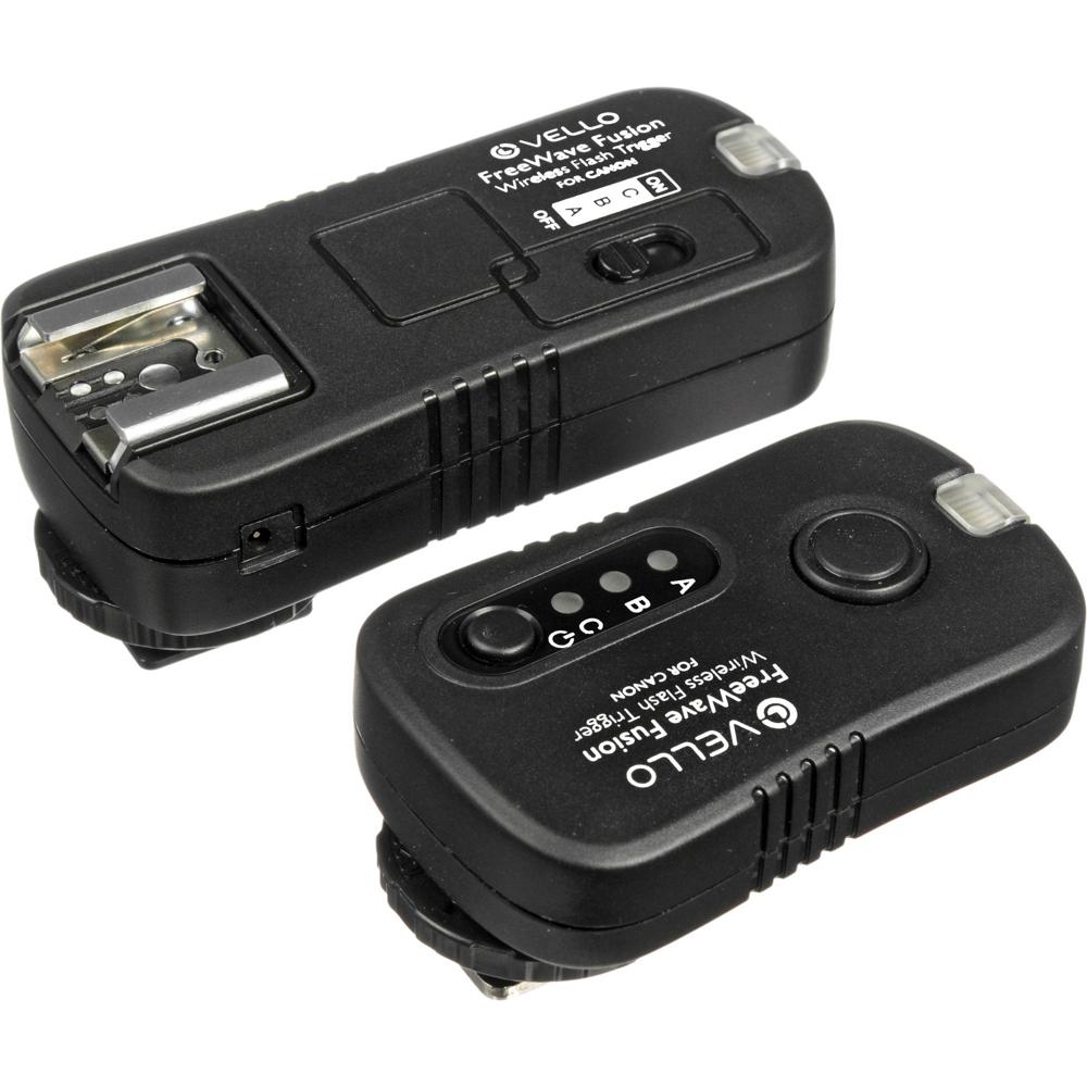 Disparador Inalámbrico Vello FreeWave Fusion para Flash y Control Remoto para Canon SLR - 2.4 GHz, A