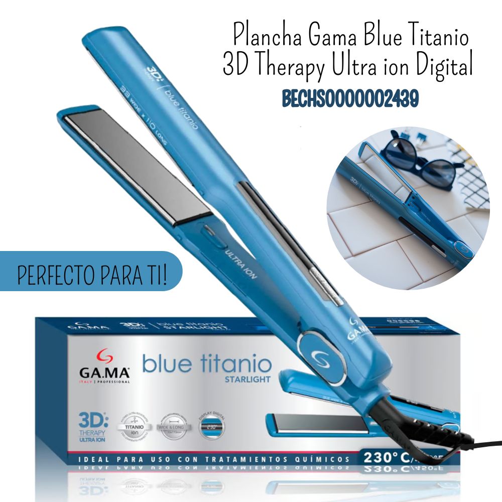 Planchita Gama Cp1 Nova Plancha Gama 4d Therapy Plancha Alaciadora