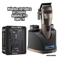 Maquina de Cortar Cabello BabylissPro SNAPFX - GRIS