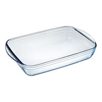 Fuente Bandeja para Horno de Vidrio Templado 1L