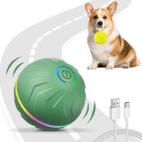 Pelota Interactiva para Perros Juguete LED de Rebote d6,5cm