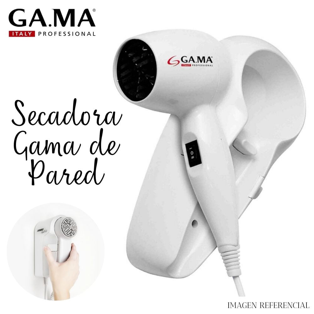 Secadora de Cabello Gama para Pared - 1200 watts