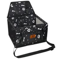 Asiento Portatil de Viaje para Mascotas Negro