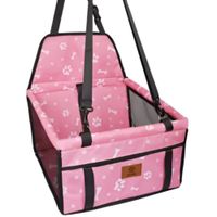 Asiento Portatil de Viaje para Mascotas Rosa