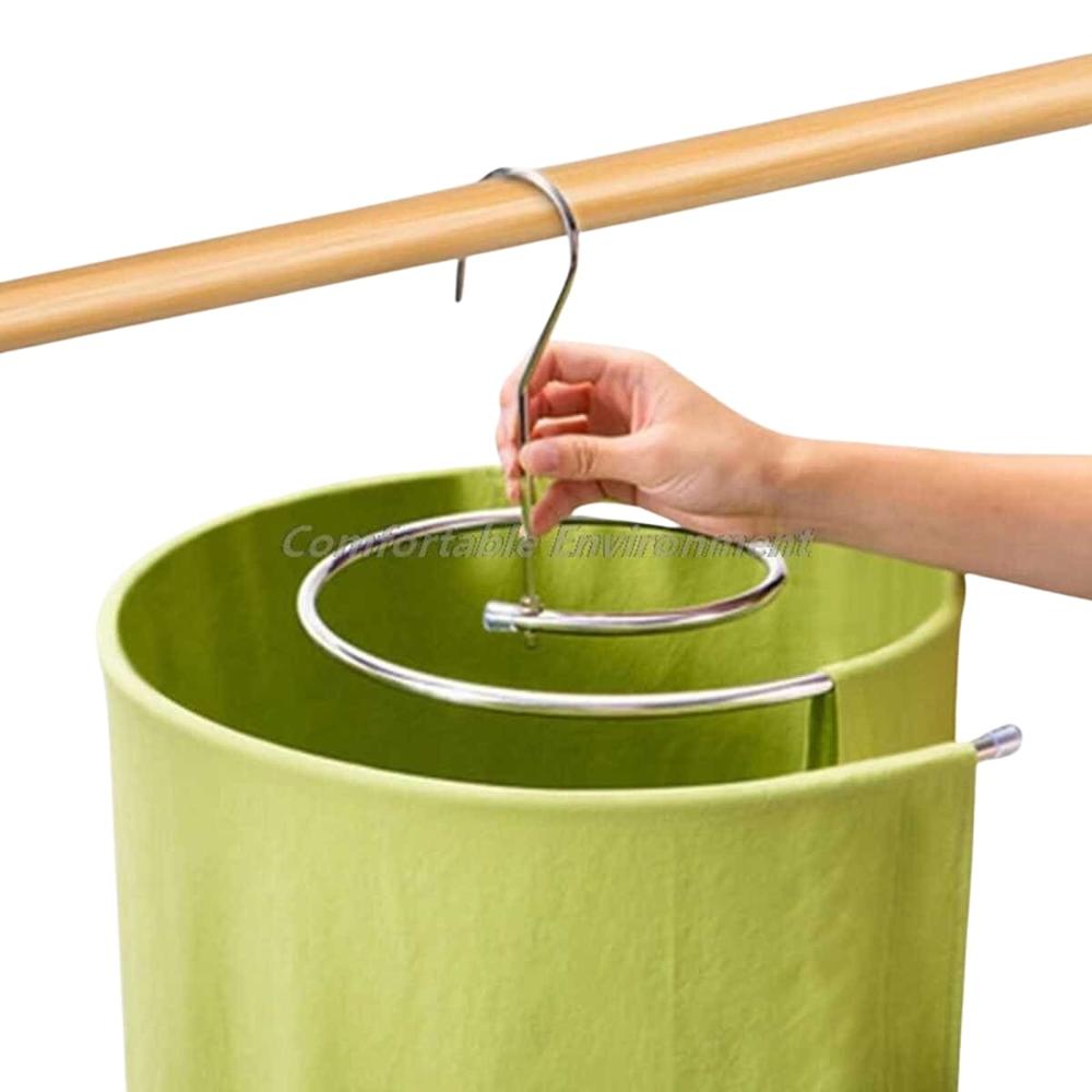 Colgador De Sábanas Ropa De Cama Toallas De Acero Inoxidable Espiral 417ES04