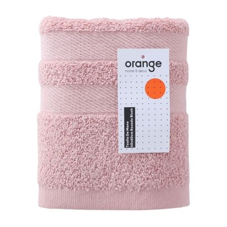 Toalla de Mano Orange 40x60cm Rosado Blush Toalla de Mano Orange 40x60cm Rosado Blush