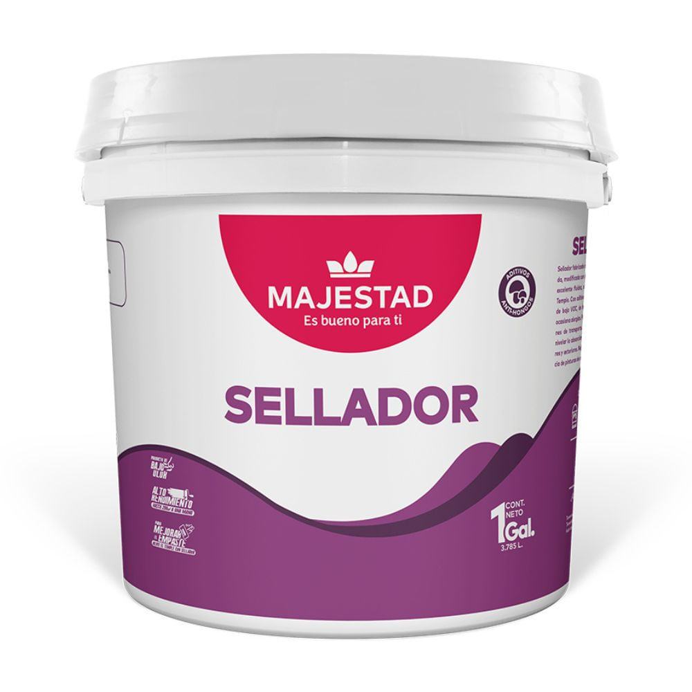 Sellador para muros 1 galón Majestad Sellador para muros 1 galón Majestad
