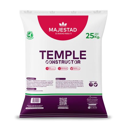 Temple Constructor Majestad Bolsa 25kg Temple Constructor Majestad Bolsa 25kg