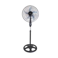 Ventilador Pedestal Imaco FS6558, 18"" – 65W, 3 Velocidades, 5 Aspas, Rejilla Protectora, Ajustable