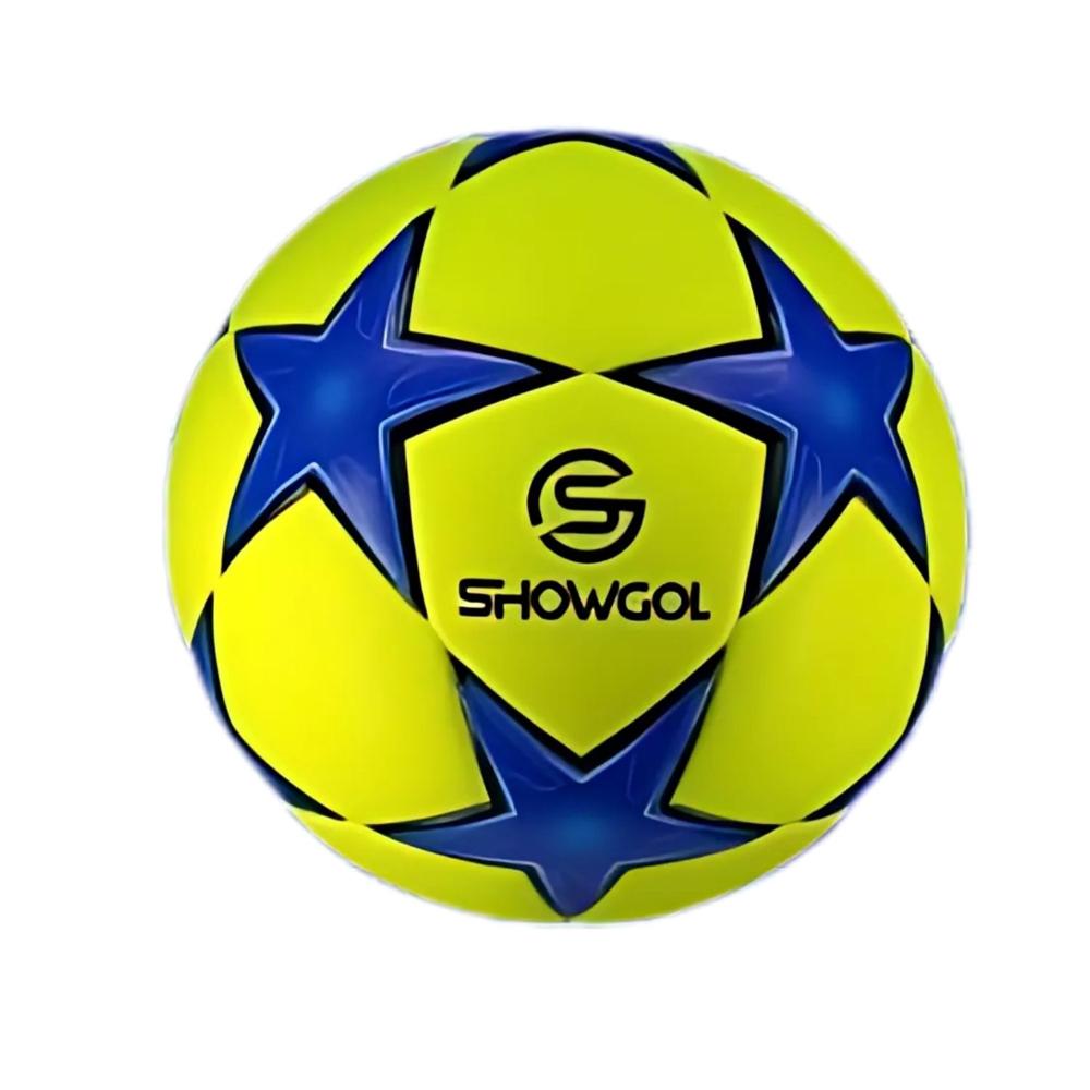PELOTA SHOWGOL N5 PU TERMOSELLADO AMARILLA