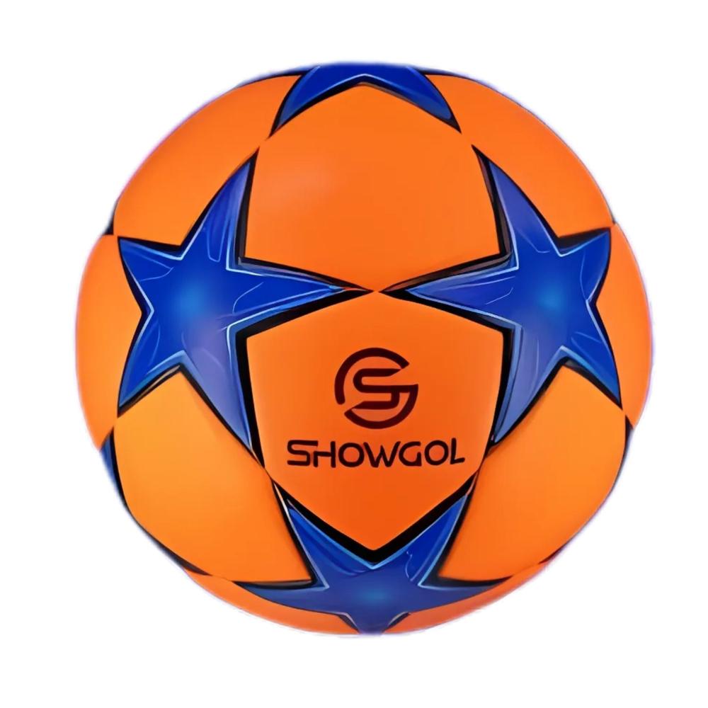 PELOTA SHOWGOL N5 PU TERMOSELLADO NARANJA