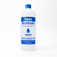 Agua Destilada de 1 LITRO