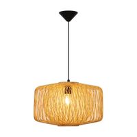 Lámpara Colgante Orange Flora 1 Luz E27 Bambú