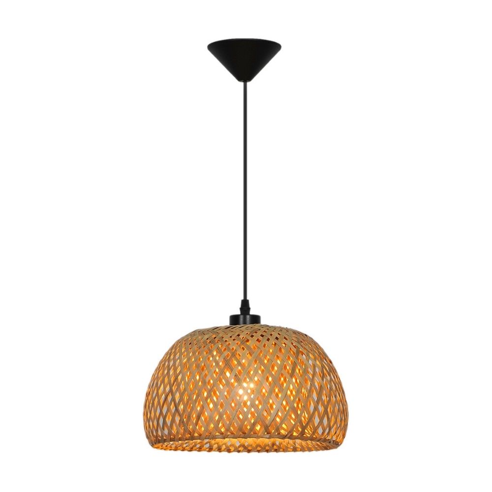 Lámpara Colgante Orange Mini Maya 1 Luz E27 Bambú Lámpara Colgante Orange Mini Maya 1 Luz E27 Bambú