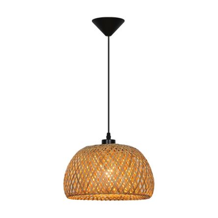 Lámpara Colgante Orange Mini Maya 1 Luz E27 Bambú Lámpara Colgante Orange Mini Maya 1 Luz E27 Bambú