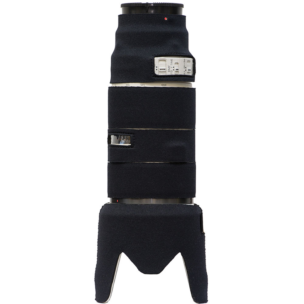 Funda LensCoat para Lente Sony 70-200mm f/2.8 G SSM II (Negra) - Impermeable, Protección contra Elem