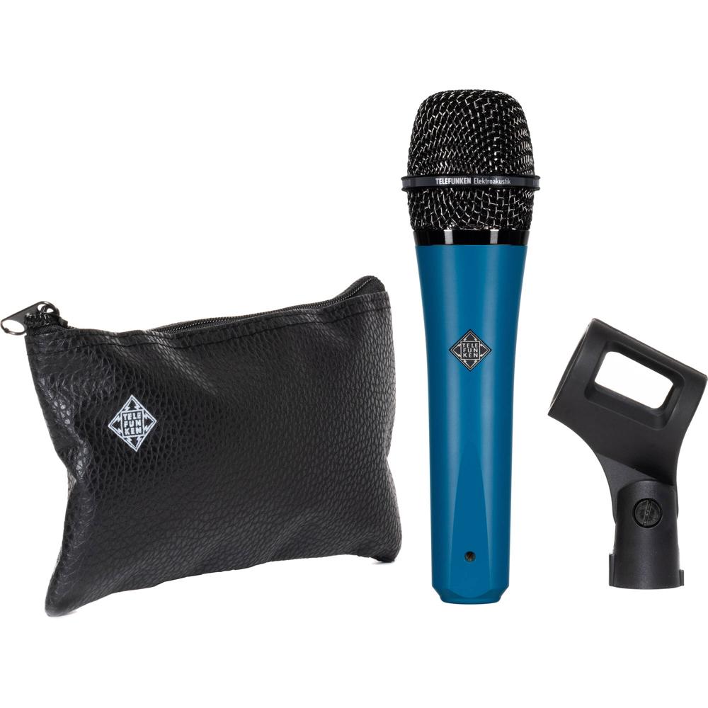 Micrófono Dinámico Telefunken M81 Custom Supercardioide (Cuerpo Azul, Rejilla Negra) - Patrón Polar