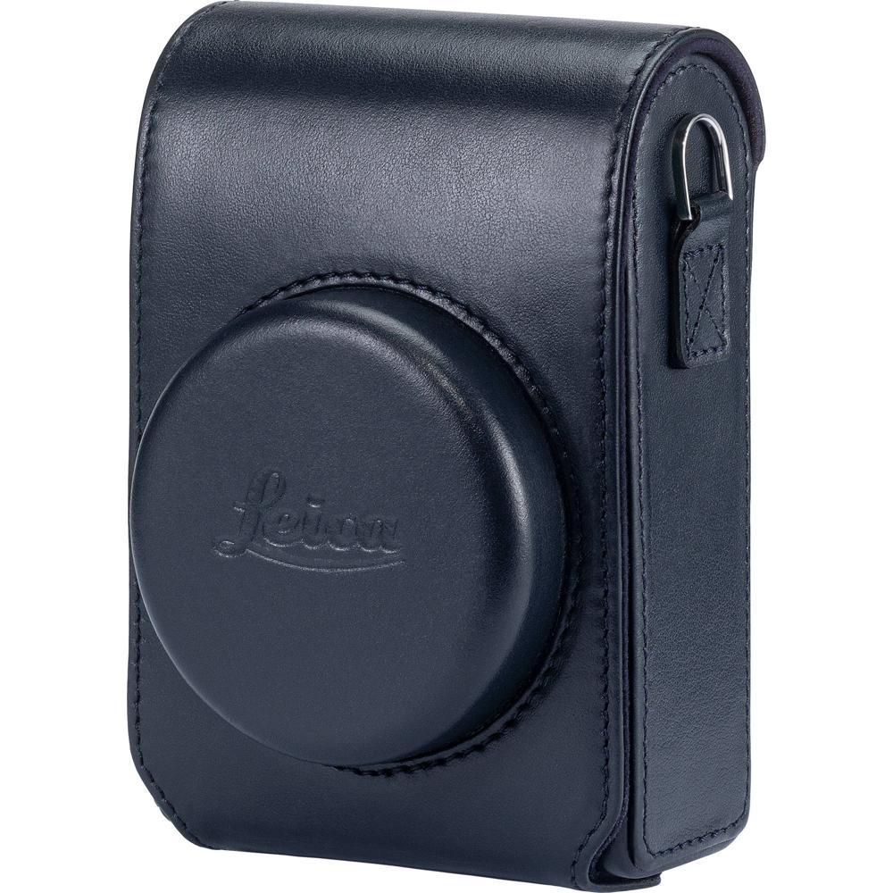 Funda de Cuero para Cámara Leica C-Lux (Azul) - Incluye Correa a Juego