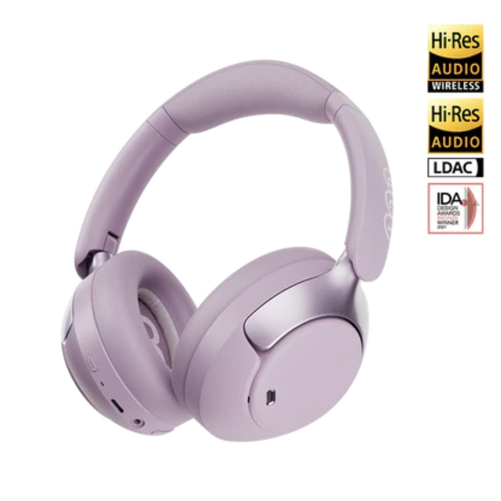 Audífonos Inalámbricos QCY H3 Pro Cancelación Activa de Ruido 55 Horas Purpura
